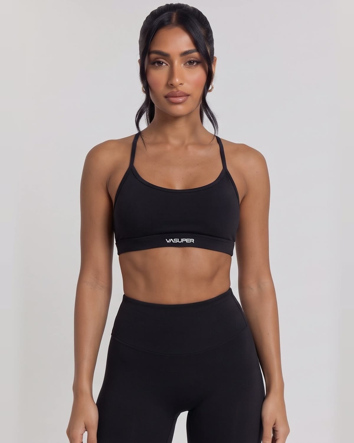 Strappy Sports Bra, front view
