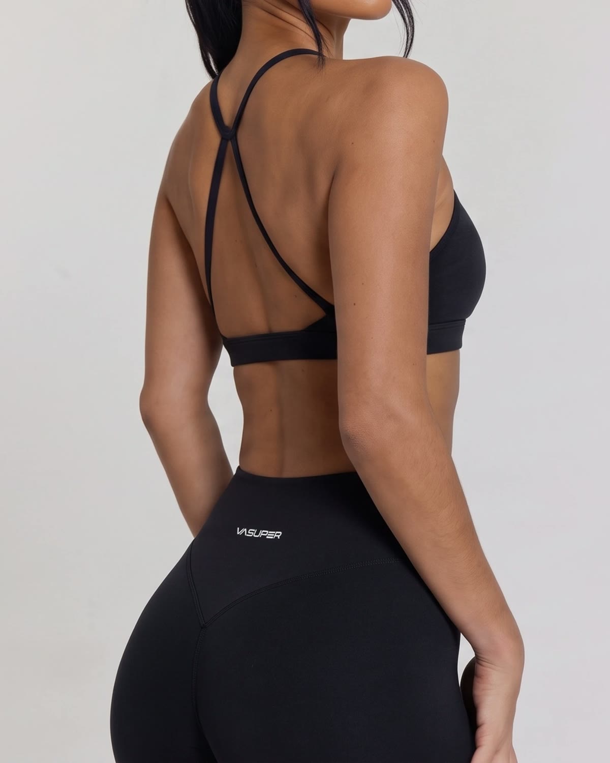 Strappy Sports Bra, back view