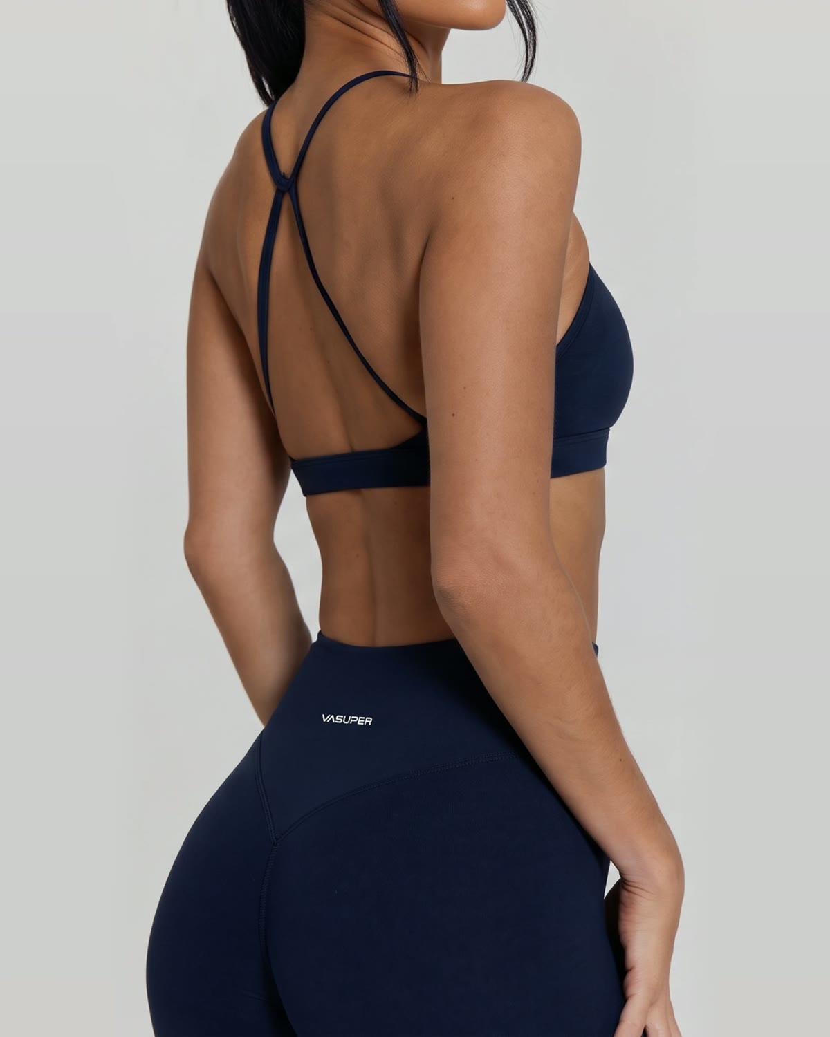 Strappy Sports Bra, back view